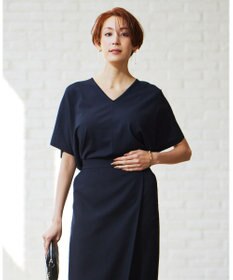 ICB 【洗える】VIS/NYハイゲージ Vネックプルオーバー