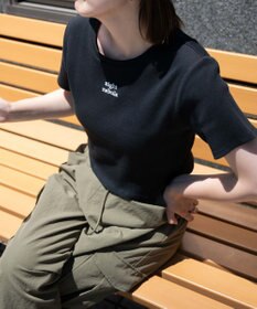 WEGO ワンポイントデザインリブT