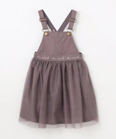 ANY KIDS チュール付き ジャンパースカート