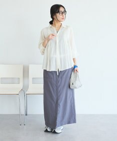 CRAFT STANDARD BOUTIQUE ヴィンテージボイルタックフレアシャツ