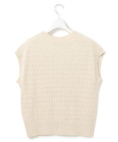 J.PRESS YORK STREET 【WOMEN】コットンケーブル ベスト