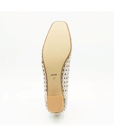 APOM レザーメッシュパンプス30