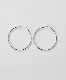 Phoebe 【金属アレルギー対応】ライトフープピアス　シルバー/ステンレス/大振り