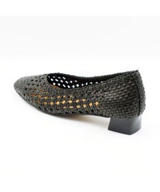 APOM レザーメッシュパンプス30