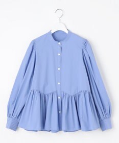 23区 【SLOW/一部店舗限定】タンブラーコットンブロード ブラウス