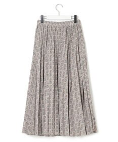 J.PRESS YORK STREET 【WOMEN】タイルプリント プリーツスカート