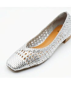 APOM レザーメッシュパンプス30