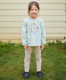 ANY KIDS ガーリーアート 長袖Tシャツ