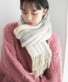 WEGO 【ユニセックス着用ITEM】大判ストール