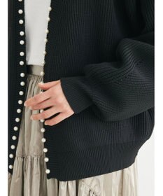 Green Parks ・ＥＬＥＮＣＡＲＥ　ＤＵＥパールトッパーカーディガン