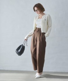 WEGO 【26年春新作】別注USPOLOケーブルニットカーデ