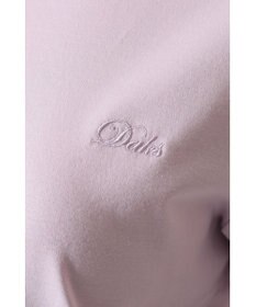 DAKS ロゴ刺繍ベーシックTシャツ