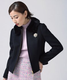 TOCCA NOBLE FLOWER BROOCH NECKLACE 2WAY ブローチネックレス