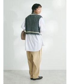 CRAFT STANDARD BOUTIQUE ２ＷＡＹケーブルニットベスト