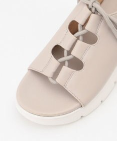 ANY SIS 【23.5~24.0cm】レースアッププラットフォーム サンダル