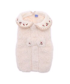 PET PARADISE ペットパラダイス お花刺繍 ボアベスト  中型犬 大型犬