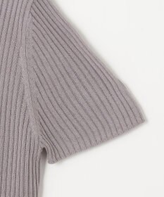 ANY 【2SET】ニットツインセット（半袖ニット＋Vネックカーデ）