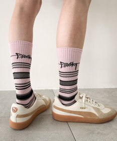 WEGO マルチボーダーソックス（R）　