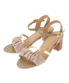 Green Parks ・ｍｉｎｉａ　ギャザーストラップサンダル