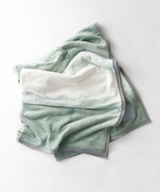 LOOM&SPOOL FOL綿毛布シングル／カーキ