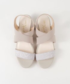 BONTRE 【pied du lapan/ピエドラパン】クロスベルトウエッジサンダル/50727ZI