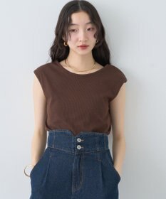 earth music&ecology 前後２ｗａｙステッチリブタンクトップ