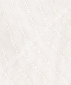 23区 L 【WEB限定/洗える】コットンカラミストライプ スキッパー ブラウス