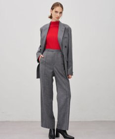 uncrave シアーストライプニット タートルトップス