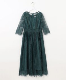 ANY SIS 【洗える】パネルレース ドレス