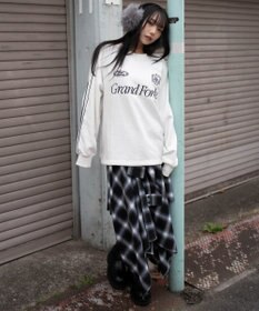 WEGO 【ユニセックス着用ITEM】ショートドロストラインプルオーバー