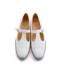 APOM イタリアンカーフ Tストラップシューズ 30