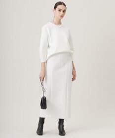 ICB 【洗える・WEB限定カラーあり】コンパクトダブルフェイス スカート