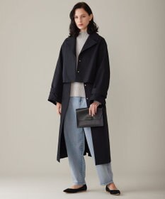 自由区 S 【洗える】スパングルミドルゲージ ニット