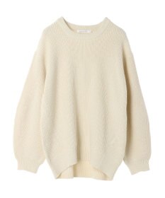 AMERICAN HOLIC 片畦クルーネックニットプルオーバー