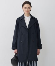 ICB 【2WAY仕様】メモリーストレッチタフタ トレンチコート