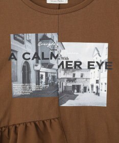 Green Parks アソート柄ドッキングプルオーバー