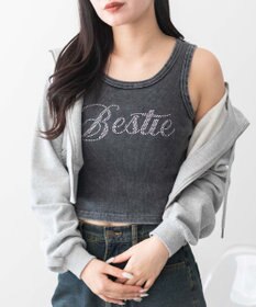 WEGO ヴィンテージウォッシュグラフィックタンク