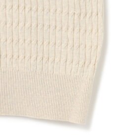 J.PRESS YORK STREET 【WOMEN】コットンケーブル ベスト