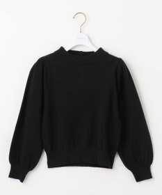 ANY SIS S 【低身長企画】バックパール調ポイント ニット