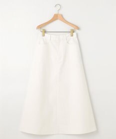 組曲 【洗える】デニムライクギャバ スカート