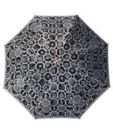 槇田商店 Stig Lindberg FRUKTLADA ブラック 折りたたみ傘