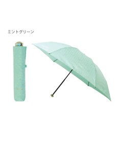 MOONBAT フルラ (FURLA) 折りたたみ傘 雨傘 ジャカード モノグラム ベア UV 軽量
