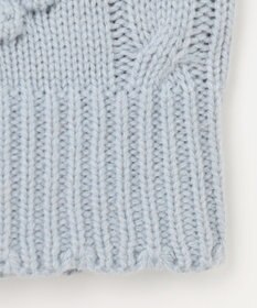 ANY KIDS ハート ニット カーディガン