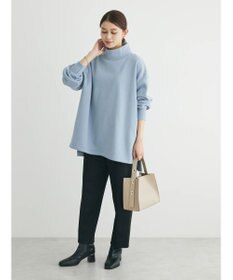 Green Parks Ｂｒｕｓｈｅｄ　タートル裏起毛チュニック