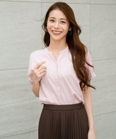 ANY SIS 【美ライン大人T】裾タックゆる プルオーバー