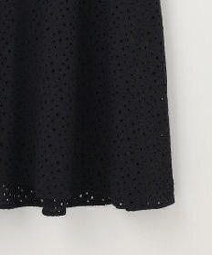 組曲 L エンブロイダリーレースフレアスリーブ ワンピース