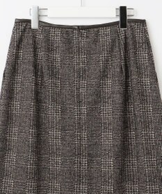 J.PRESS LADIES 【洗える】チェック ジャカード ナロー スカート