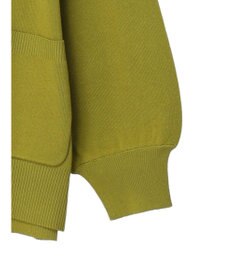 earth music&ecology クルーネックミドル丈カーディガン