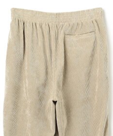 UNFILO MENS 【男女兼用】リラックス コーデュロイ ギャザーパンツ