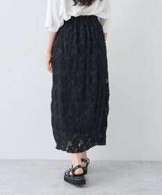 earth music&ecology マジョリカプリーツナロースカート